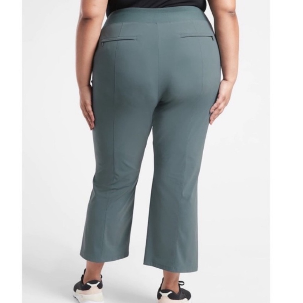 Athleta Cosmic Flare Women's Blue Pants - Picture 3 of 9